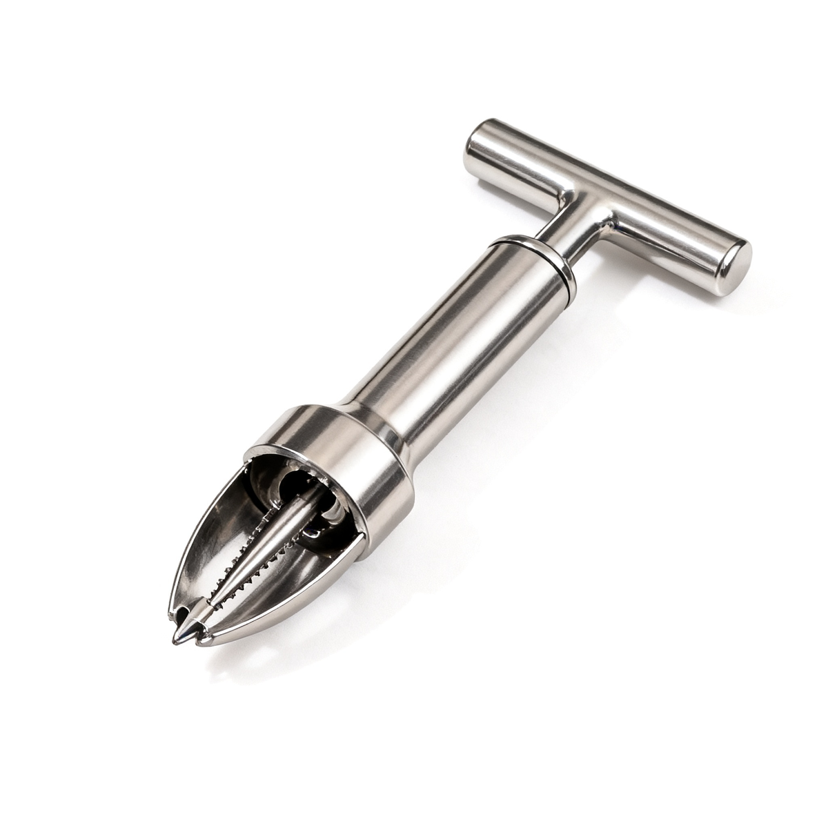 🥂 Stainless Steel Wine Opener — Modern Corkscrew Tool Designed For Effortless Opening