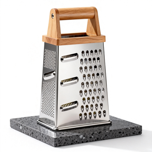✅ 🧀 Stainless Steel Multi-Function Grater — Versatile Kitchen Tool For Effortless Food Preparation
