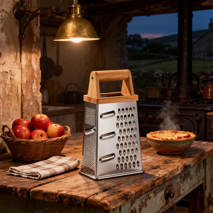 ✅ 🧀 Stainless Steel Multi-Function Grater — Versatile Kitchen Tool For Effortless Food Preparation