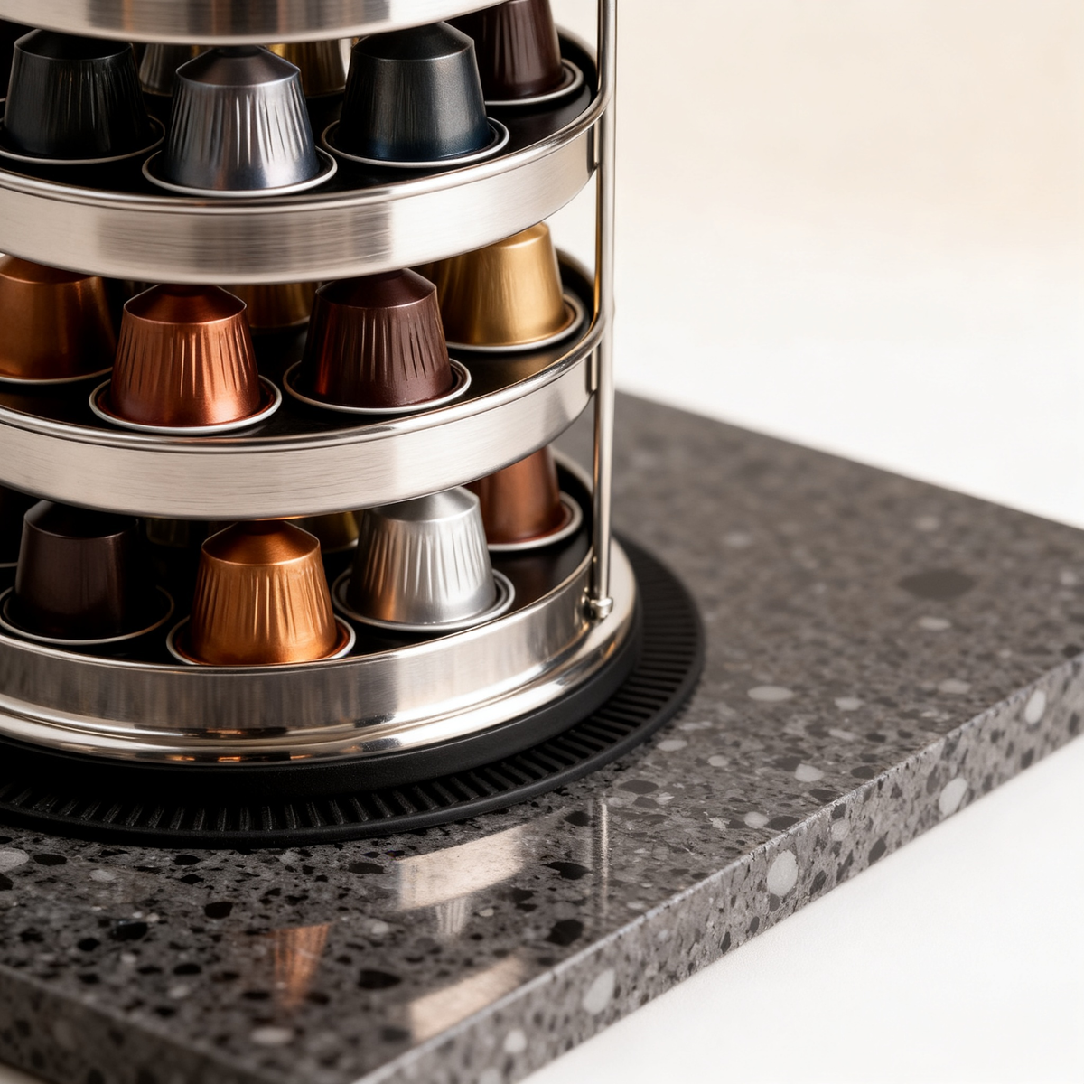 ☕ Elevate Your Coffee Corner — A Premium Capsule Organizer Crafted for Elegant Everyday Moments