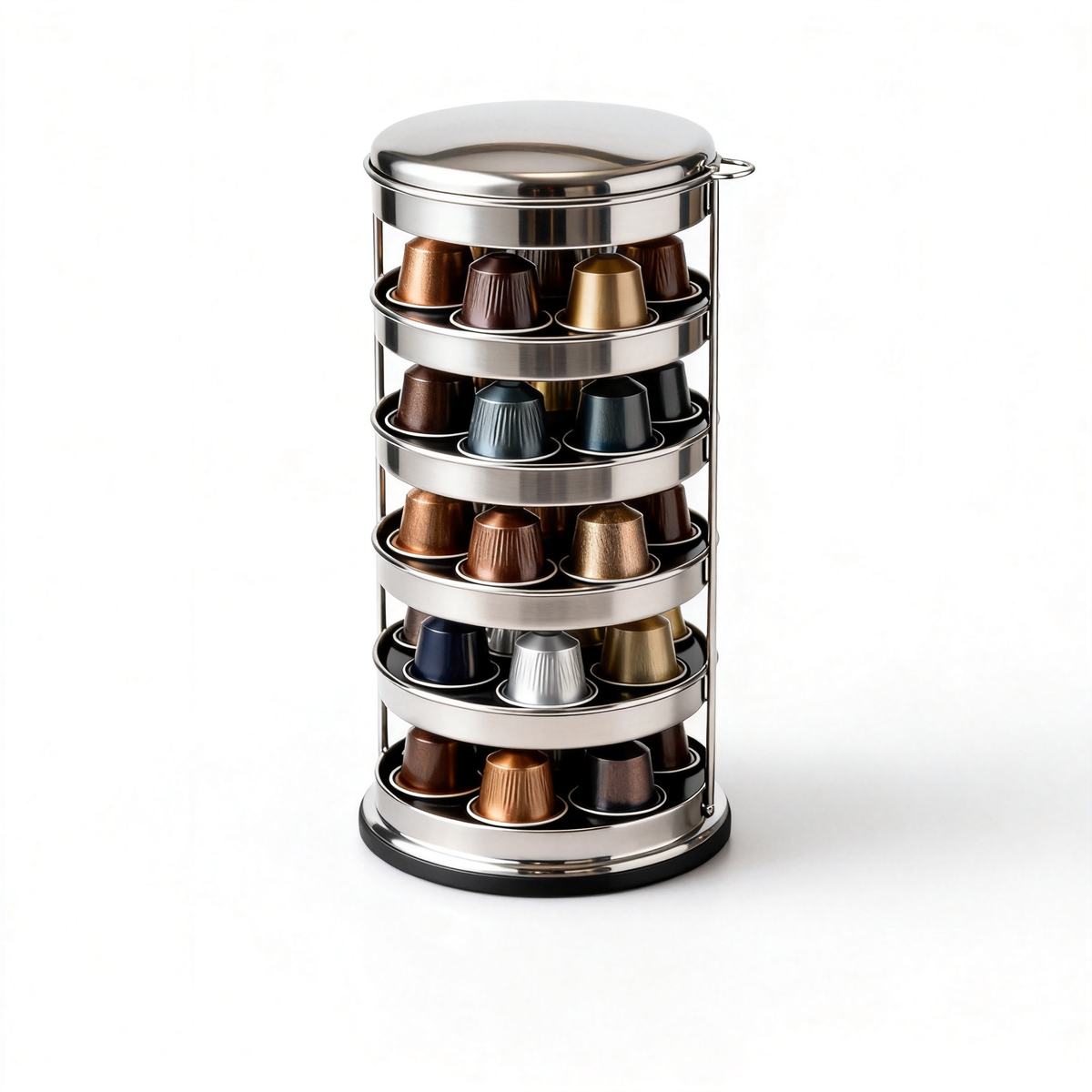 ☕ Elevate Your Coffee Corner — A Premium Capsule Organizer Crafted for Elegant Everyday Moments