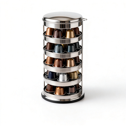 ☕ Elevate Your Coffee Corner — A Premium Capsule Organizer Crafted for Elegant Everyday Moments