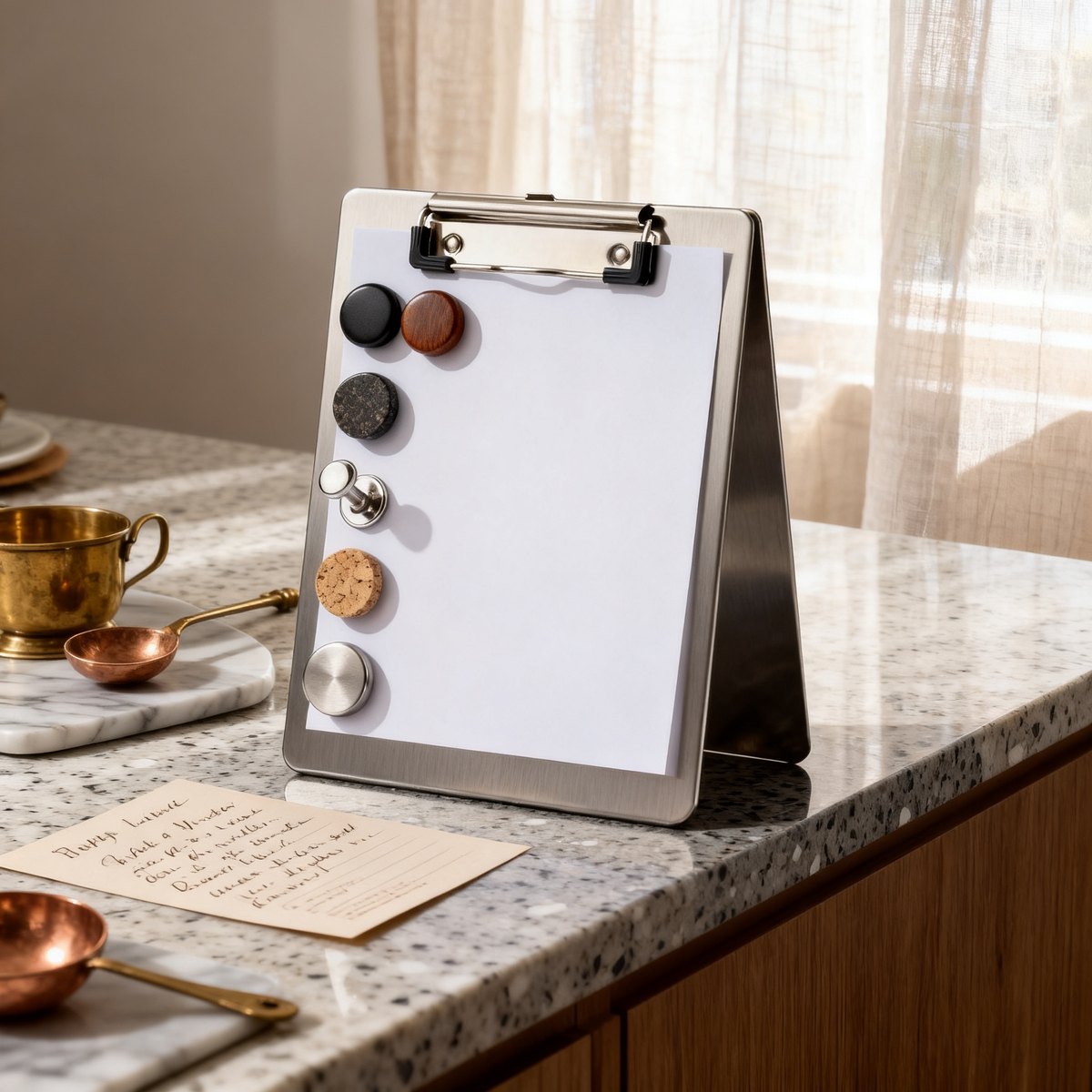 🧲 Magnetic Multi-Purpose Memo Board — Elevate Your Everyday Organization With Modern Magnetic Design