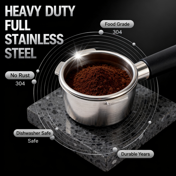 ☕ Barista Precision Collection — Premium Espresso Portafilter & Filter Basket Accessories for Café-Level Coffee at Home