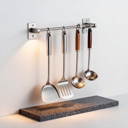 🔪 Smart Wall Storage System — Premium Kitchen Organizer Designed to Maximize Space and Elevate Your Cooking Experience