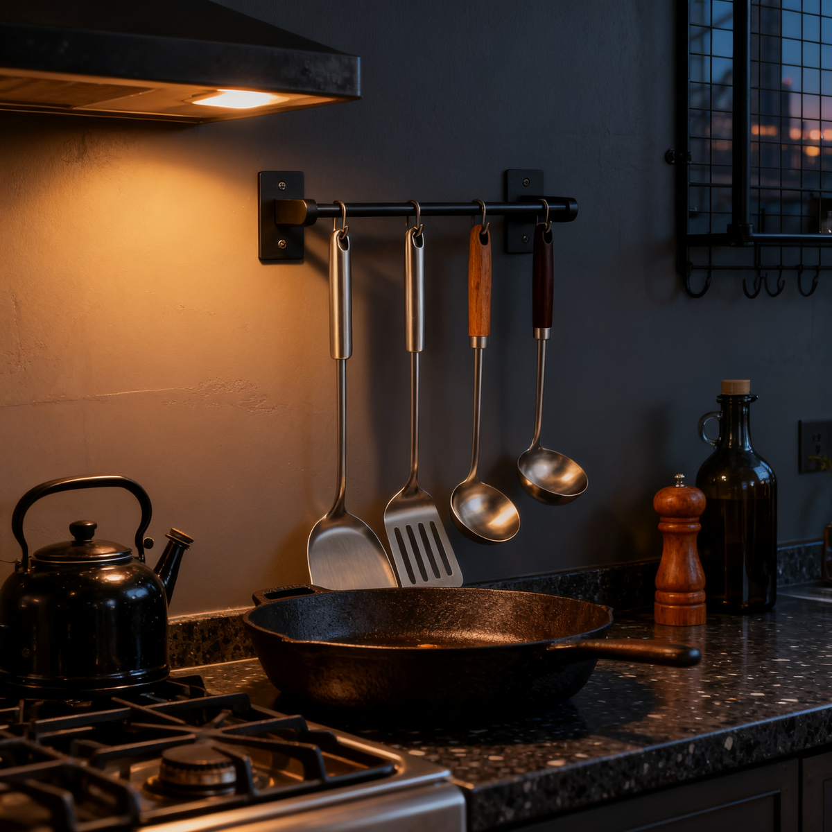 🔪 Smart Wall Storage System — Premium Kitchen Organizer Designed to Maximize Space and Elevate Your Cooking Experience