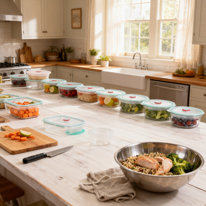 🫧 Reusable Silicone Stretch Lids Set — Fresh Food Storage Solution For A Cleaner Kitchen