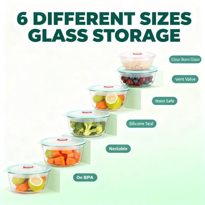 🫧 Reusable Silicone Stretch Lids Set — Fresh Food Storage Solution For A Cleaner Kitchen