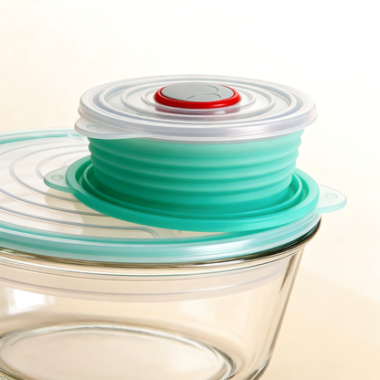 🫧 Reusable Silicone Stretch Lids Set — Fresh Food Storage Solution For A Cleaner Kitchen