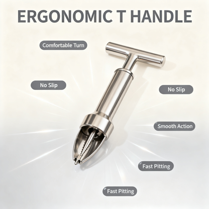 🥂 Stainless Steel Wine Opener — Modern Corkscrew Tool Designed For Effortless Opening