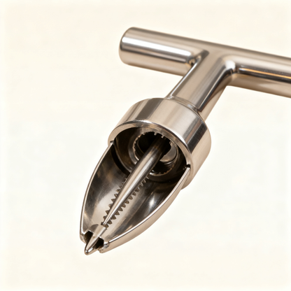 🥂 Stainless Steel Wine Opener — Modern Corkscrew Tool Designed For Effortless Opening