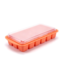 Smart Silicone Ice Cube Tray with Lid Leakproof Freezer Storage Mold for Ice, Baby Food, Meal Prep & More