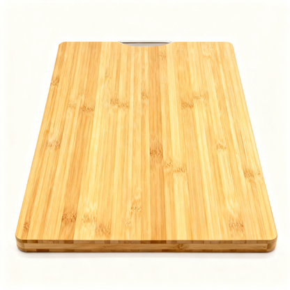 🌿 Natural Bamboo Cutting Board — Elegant Wooden Kitchen Essential For Food Preparation