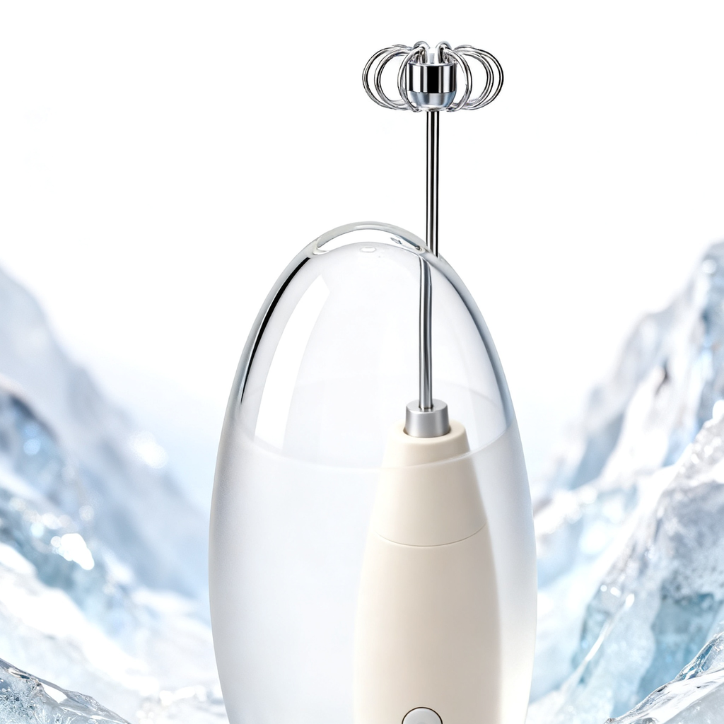 🥛 Electric Milk Frother – Create Café-Style Foam at Home with Ease
