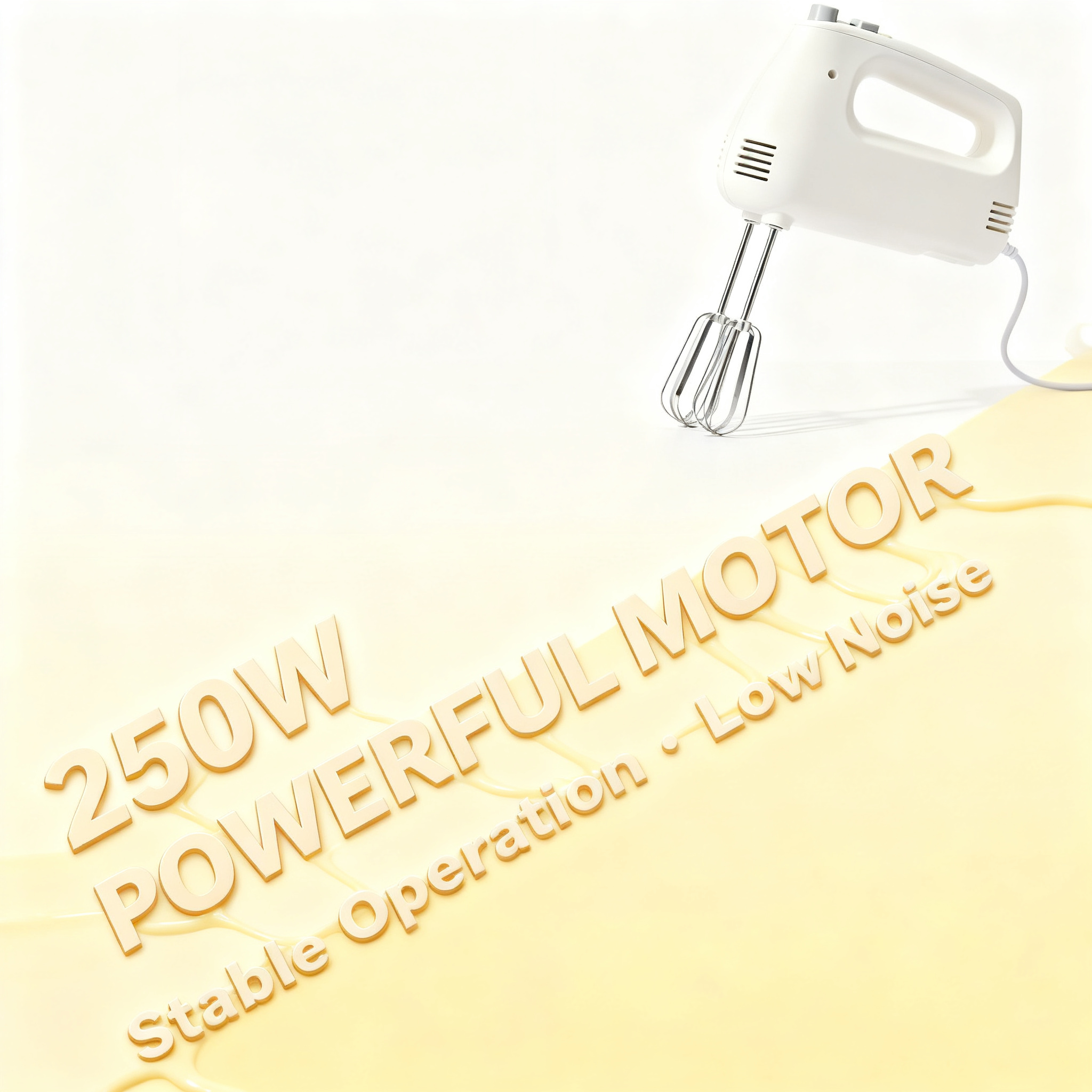 🧁 Smart Handheld Electric Mixer – Effortless Mixing for Better Baking Experiences