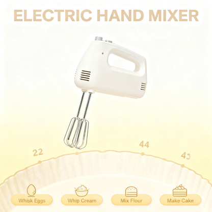 🧁 Smart Handheld Electric Mixer – Effortless Mixing for Better Baking Experiences