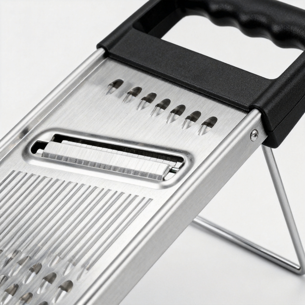 🧀 Multi-Function Stainless Steel Grater & Slicer – The Ultimate Kitchen Tool for Slicing, Shredding & Food Preparation