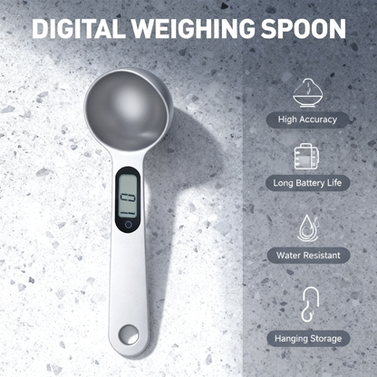 🥄 Smart Digital Measuring Spoon – Precise Measurements for Easier Cooking & Baking