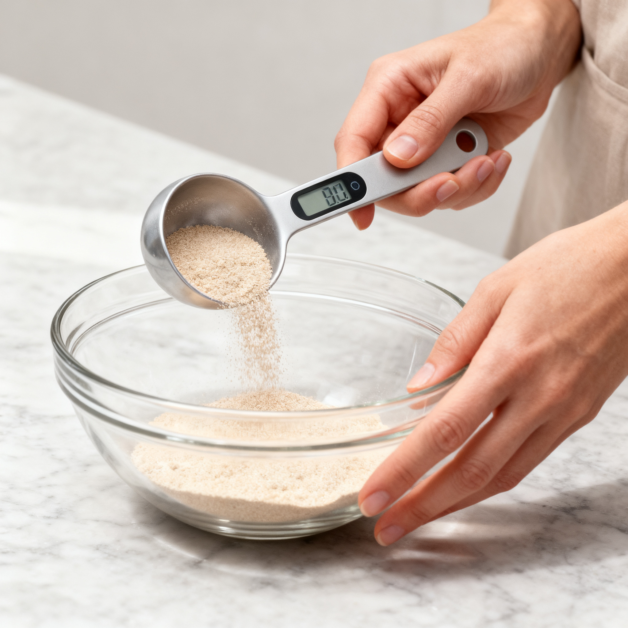 🥄 Smart Digital Measuring Spoon – Precise Measurements for Easier Cooking & Baking