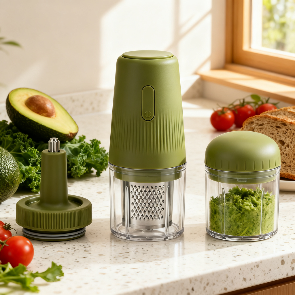 🌿 Multi-Function Food Chopper – Chop, Grind & Prepare Ingredients Faster ✨