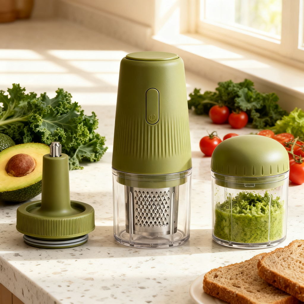 🌿 Multi-Function Food Chopper – Chop, Grind & Prepare Ingredients Faster ✨