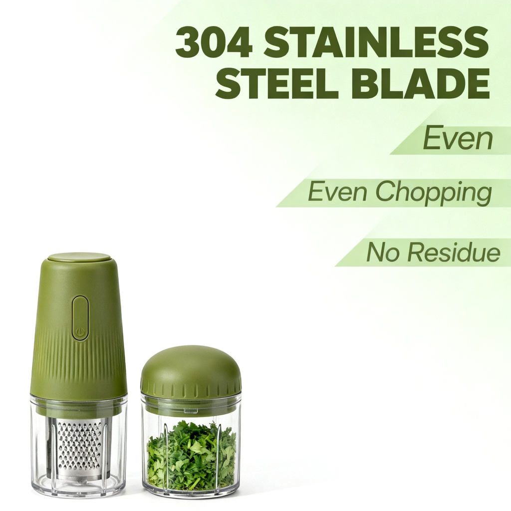 🌿 Multi-Function Food Chopper – Chop, Grind & Prepare Ingredients Faster ✨